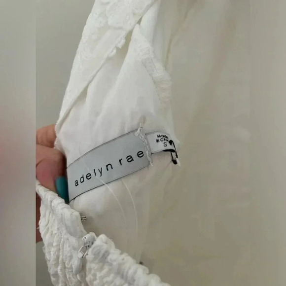 Adelyn Rae Embroidered Cotton Day Midi Dress - Picture 5 of 6